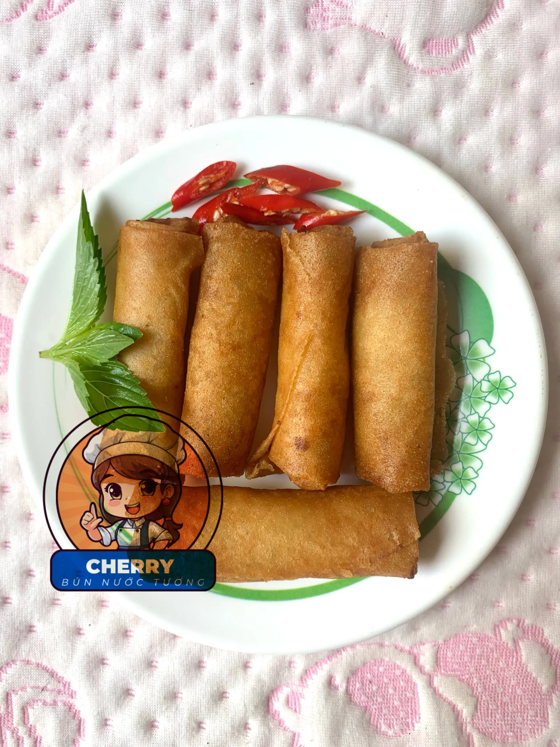 Hình ảnh Bún Chả Giò Chay