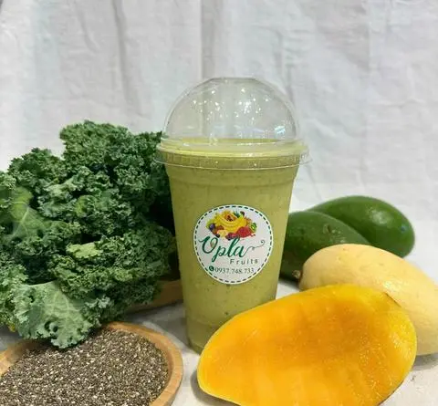 Hình ảnh (H3) Bơ - xoài - cải kale - hạt chia 