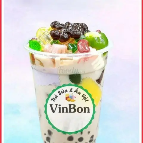 Hình ảnh Trà sữa tá lả vinbon ly 700ml