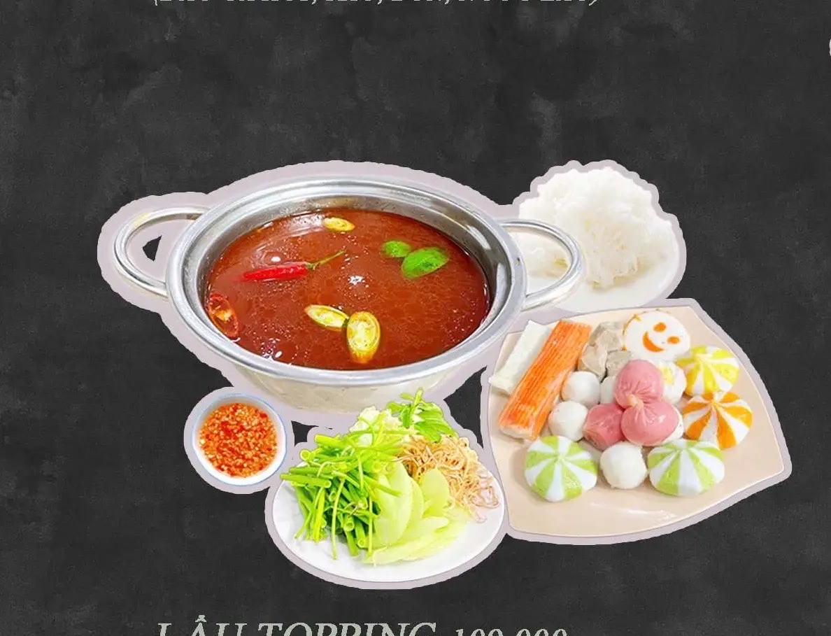 Hình ảnh Lẩu topping ( tặng trà tắc)