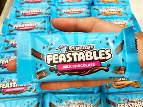 Hình ảnh Socola MrBeast vị Socola Sữa