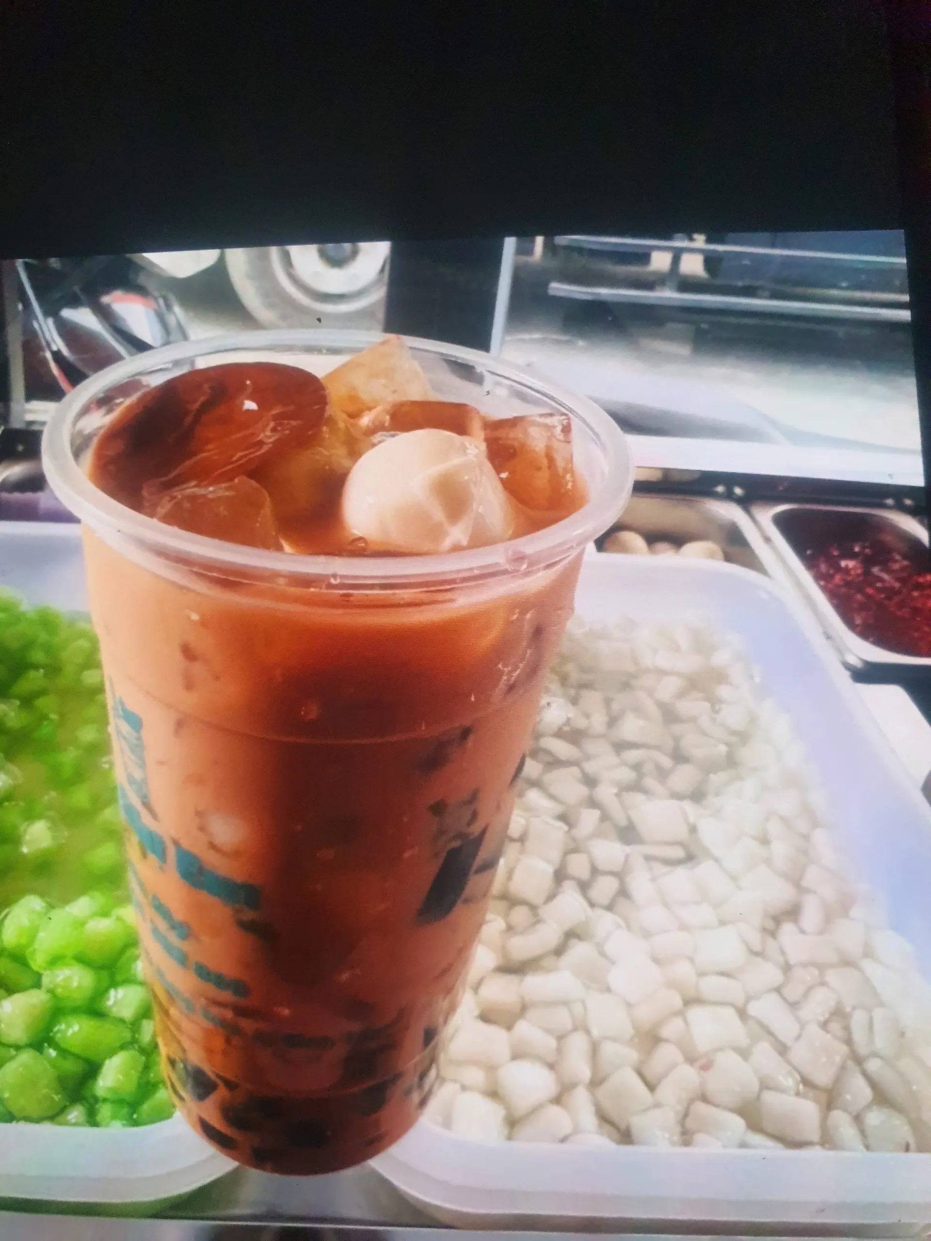 Hình ảnh Trà sữa Thái Đỏ Full Topping