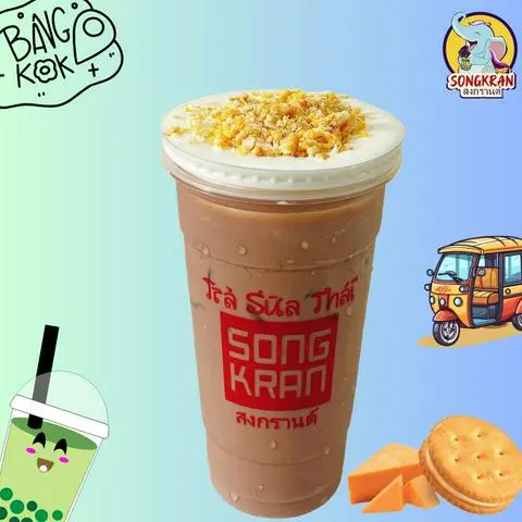 Hình ảnh Trà Sữa Chocolate Kem Muối Cookie