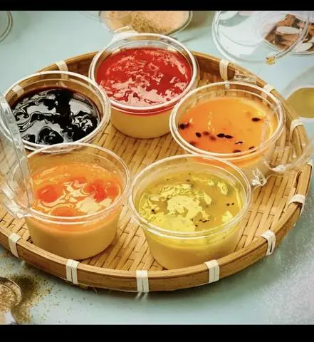 Hình ảnh Panna Cotta Kiwi , Dâu , Chanh Dây , Đào , Việt Quất  100ml ( khách nt chọn vị )