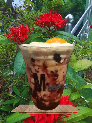 Hình ảnh Trà đào việt quất đá xay