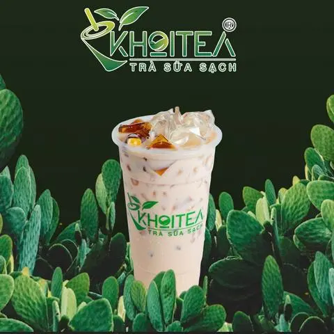 Hình ảnh Trà Sữa Ô Long Thạch Phô Mai - Size L