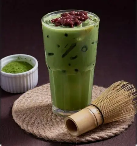 Hình ảnh Mattcha mix đậu đỏ