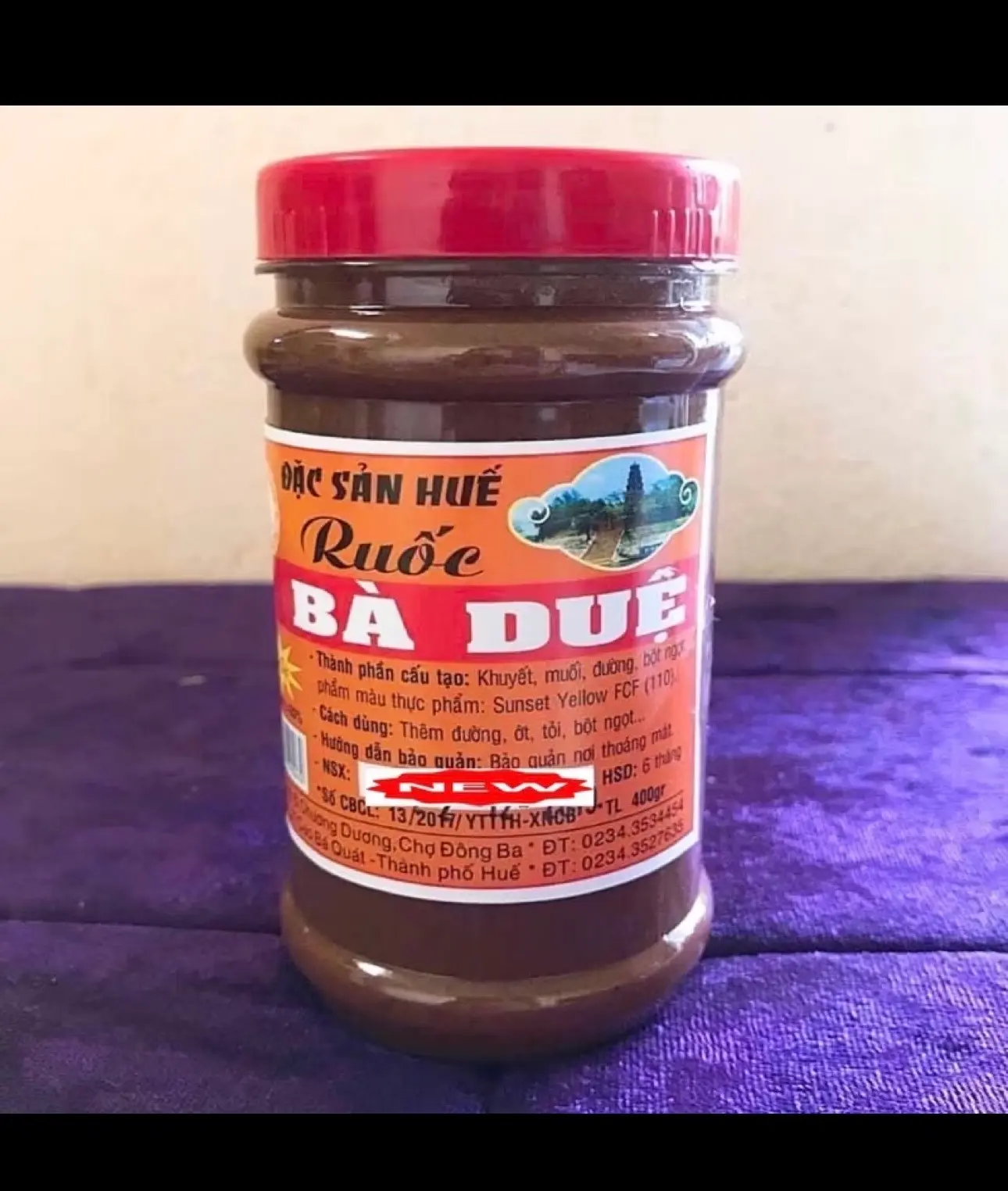 Hình ảnh Mắm Ruốc Bà Duệ đặc sản Huế