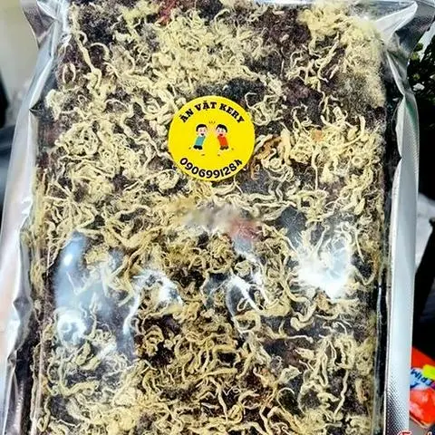 Hình ảnh Cơm cháy gạo lứt chà bông rong biển