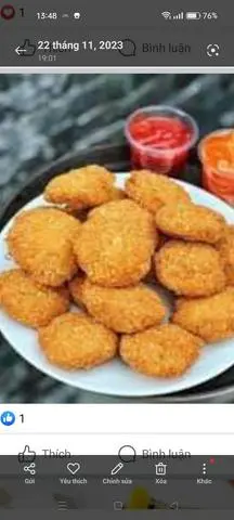 Hình ảnh BÁNH GÀ PHÔ MAI 2 CÁI