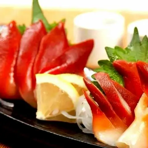 Hình ảnh Sashimi sò đỏ 10ps - hokigai sashimi