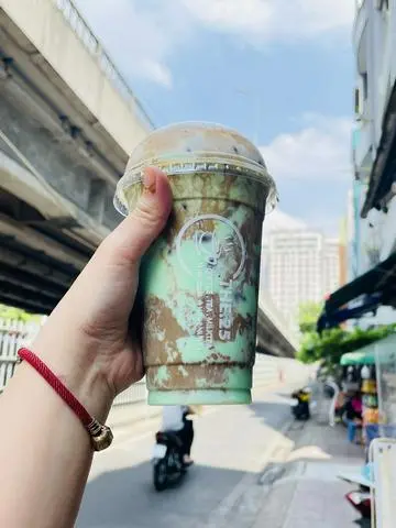 Hình ảnh Cà Phê Sữa Tươi Bạc Hà 