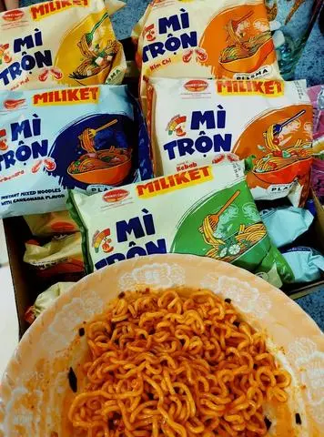Hình ảnh Mì Trộn Miliket Siêu Cay