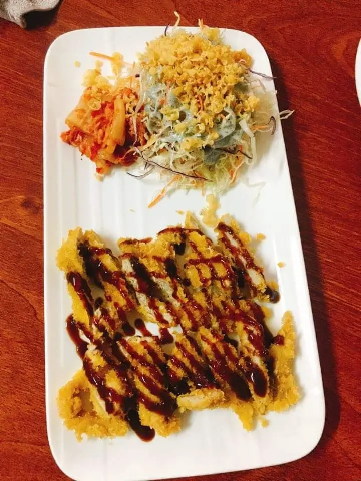 Hình ảnh Thịt heo chiên kim chi 