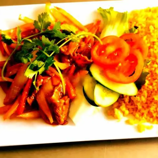 Hình ảnh Cơm chiên hải sản - bò