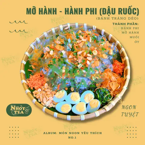 Hình ảnh Dẻo Mỡ Hành Hành Phi Đậu Ruốc (3 Trứng)