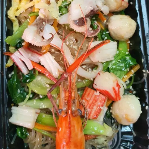 Hình ảnh Mì Xào Kim Chi Hải Sản