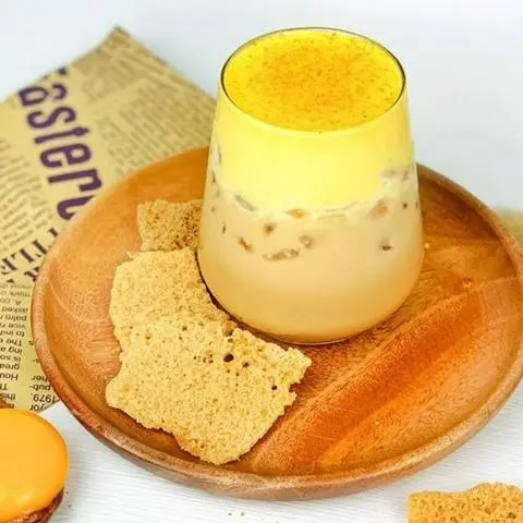 Hình ảnh Trà sữa kem trứng