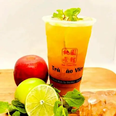 Hình ảnh Lục trà yakult đào