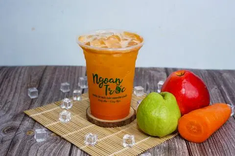 Hình ảnh Ép cà rốt - táo - ổi