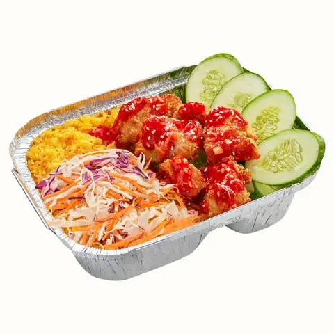 Hình ảnh Cơm gà sốt thái