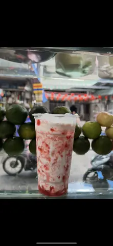 Hình ảnh sữa chua đá dâu Tây 