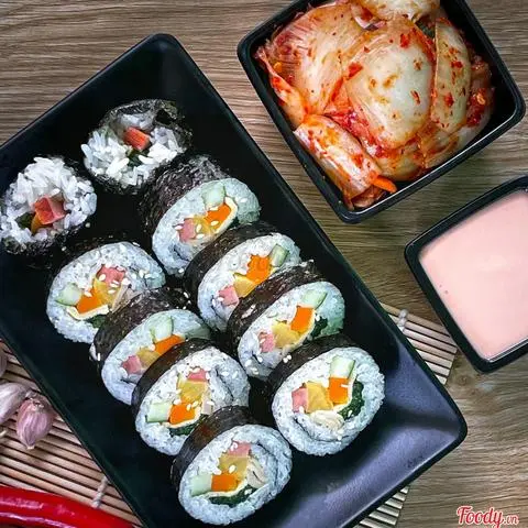 Hình ảnh Kimbap truyền thống Hàn quốc