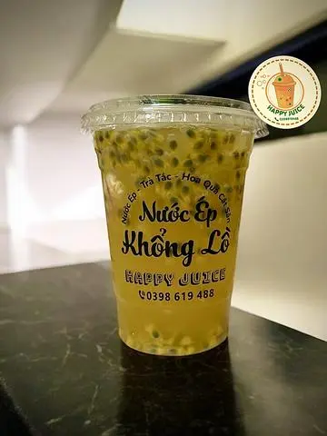 Hình ảnh Nước chanh leo khổng lồ
