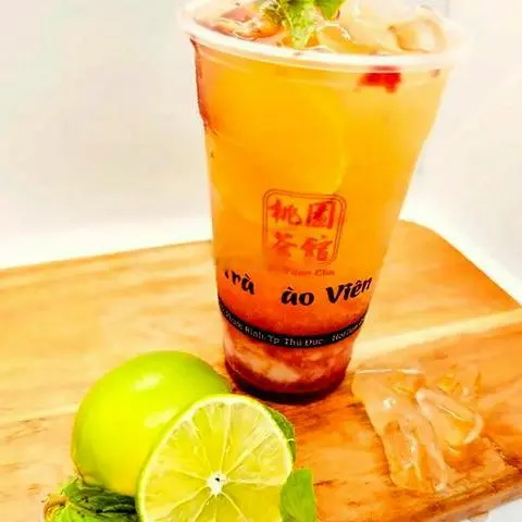 Hình ảnh Lục trà yakult dâu