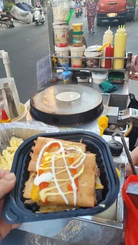 Hình ảnh Crepe Trứng - thịt jambon