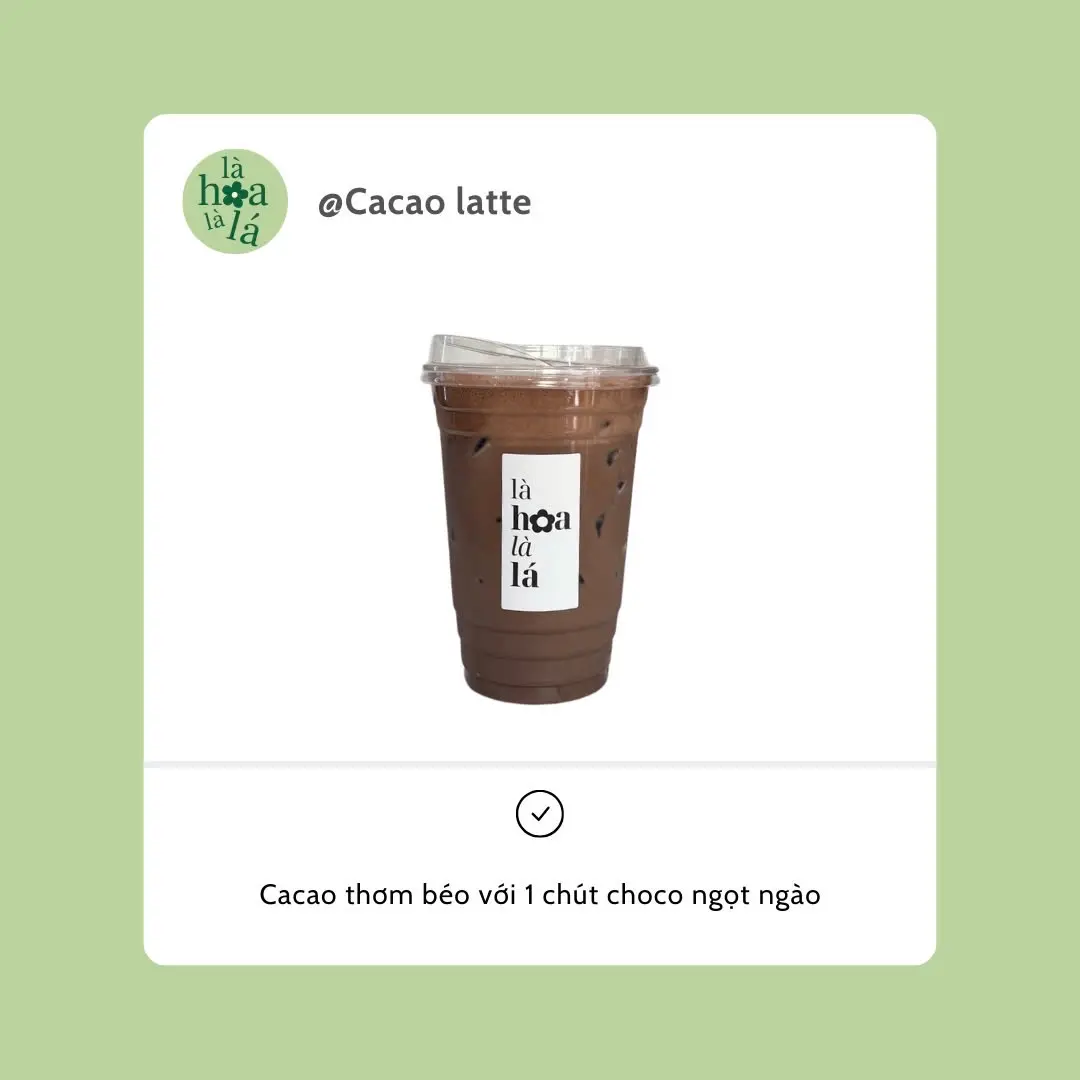 Hình ảnh Cacao Latte