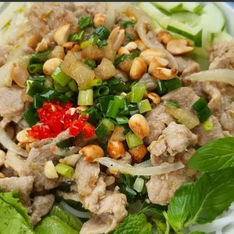 Hình ảnh Bún thịt xào