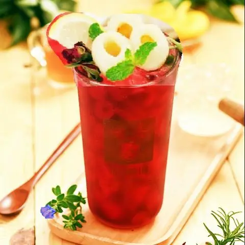 Hình ảnh Trà Atisô Vải Thiều