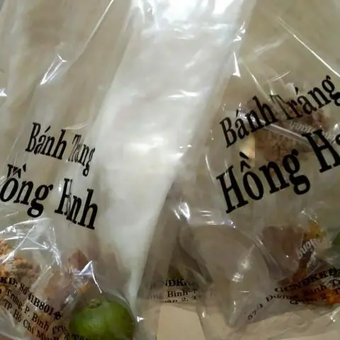 Hình ảnh Bánh tráng hồng hạnh