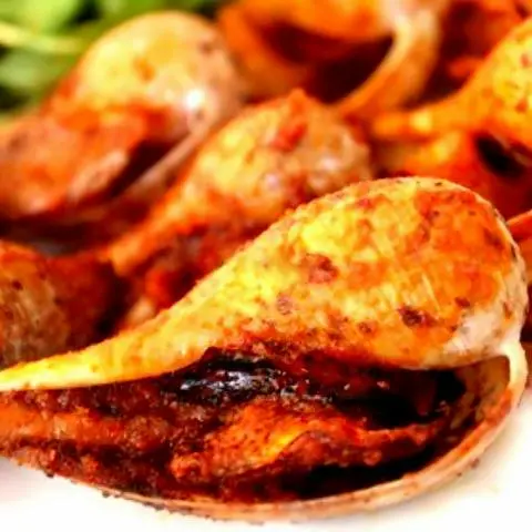 Hình ảnh Ốc muỗng nướng sate
