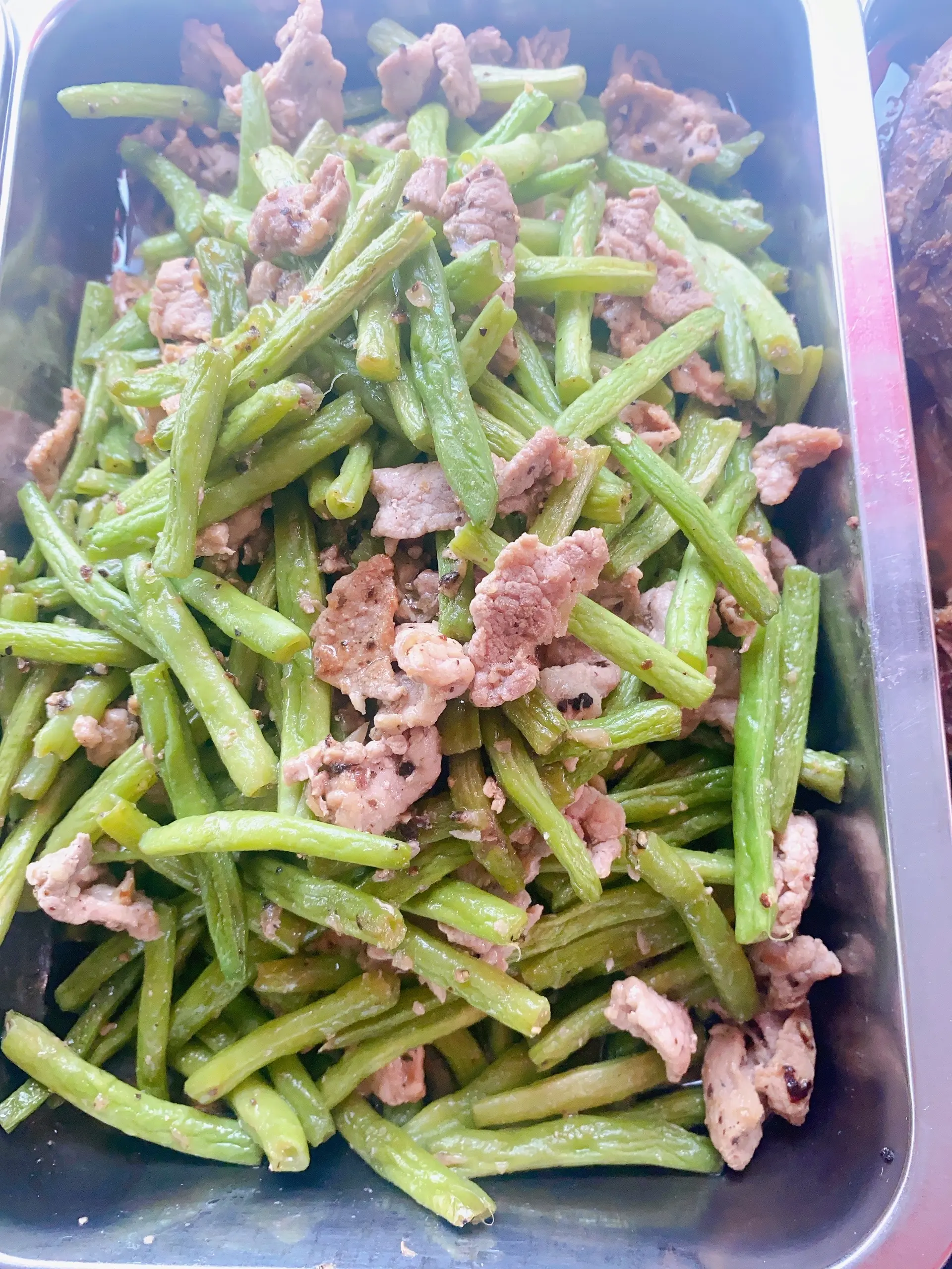 Hình ảnh Cơm Thịt Xào Đậu