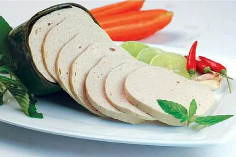 Hình ảnh CHẢ LỤA CHAY NHỎ