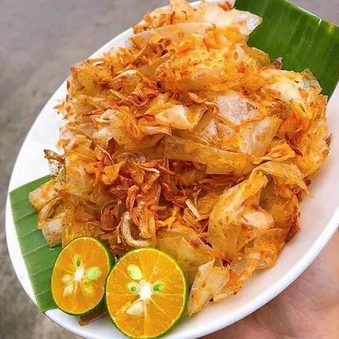Hình ảnh Bánh Tráng Trộn Sa-tế Muối Tôm