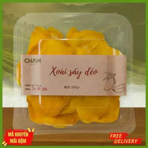Hình ảnh Xoài Sấy Dẻo (200gr)