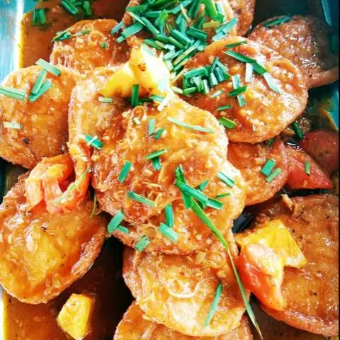 Hình ảnh cơm chay chả chén