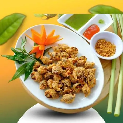Hình ảnh ốc hương rang muối 