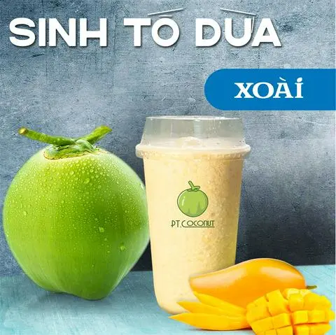 Hình ảnh Sinh Tố Dừa - Xoài 