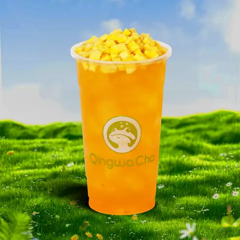 Hình ảnh Trà Xoài Qingwa (Size M 700ml)