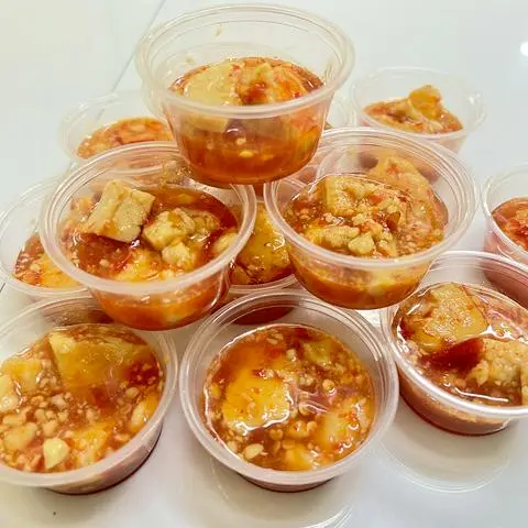 Hình ảnh Cơm rau thập cẩm + chao thêm