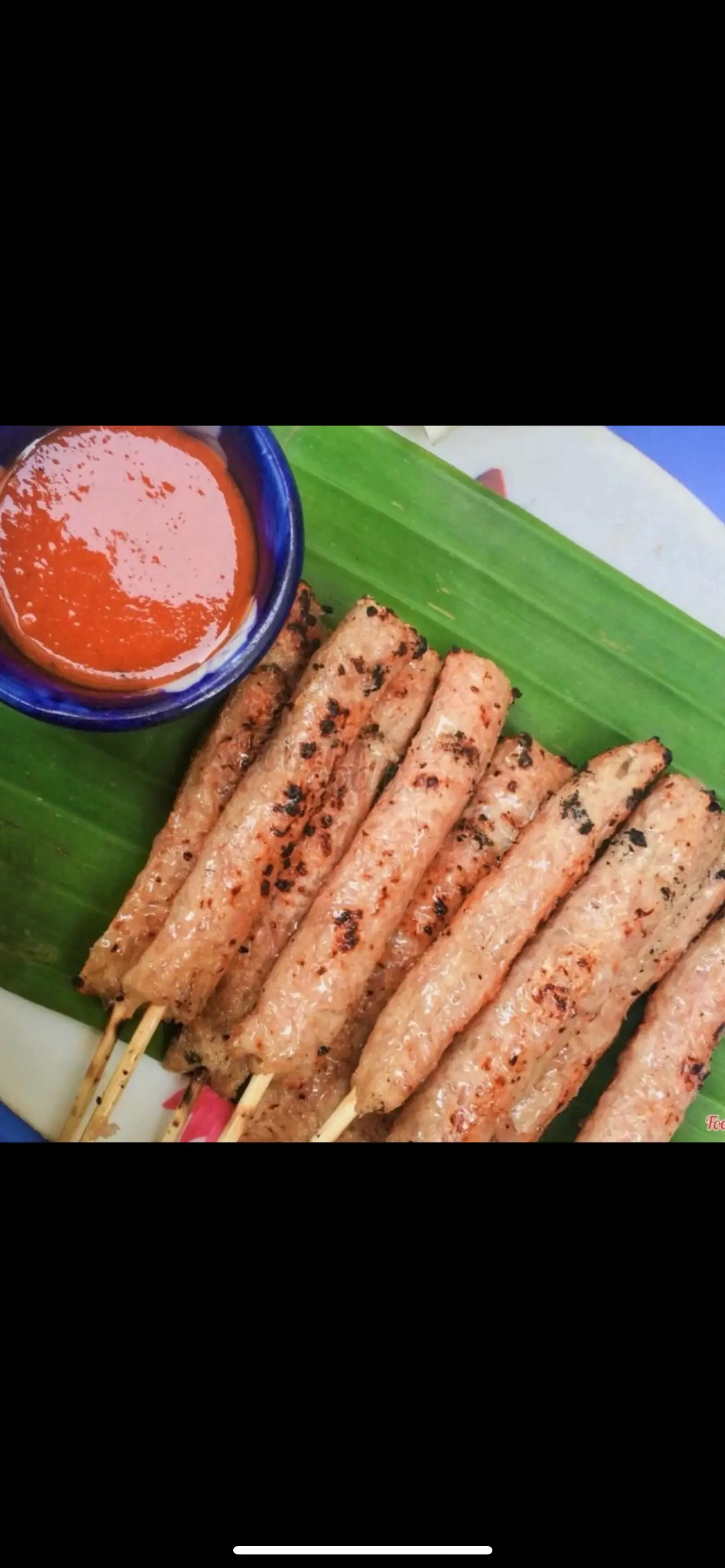 Hình ảnh Nem chua mix nem nướng lagi