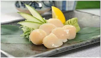 Hình ảnh Sashimi sò điệp 
