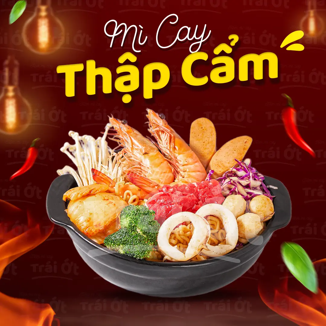 Hình ảnh Mì Cay Kim Chi Thập Cẩm