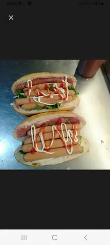 Hình ảnh bánh mì xúc xích 