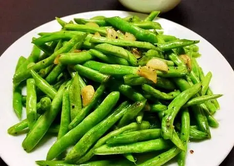 Hình ảnh Đậu que xào tỏi (ko cơm)
