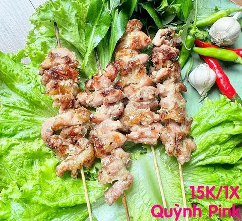 Hình ảnh Thịt Lụi Nướng